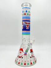 Load image into Gallery viewer, Christmas beaker bong