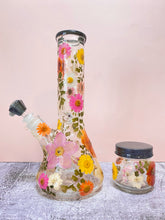 Load image into Gallery viewer, Flower Bong | Gray Accents