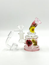Load image into Gallery viewer, Mini Floral Bong/Rig