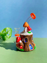 Load image into Gallery viewer, Orange Mushroom Home Bong