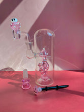 Load image into Gallery viewer, Dome Pink Mushroom Bong/Rig