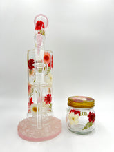 Load image into Gallery viewer, Pink Floral Bong