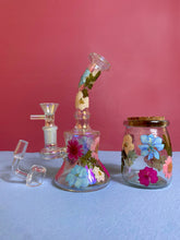 Load image into Gallery viewer, Iridescent Flower Bong or Rig