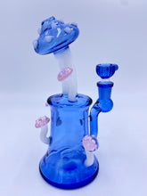 Load image into Gallery viewer, Blue Mushroom Bong/Rig