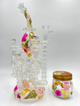 Load image into Gallery viewer, Floral Iridescent Recycler
