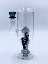 Load image into Gallery viewer, Black Dome Mushroom Bong/Rig