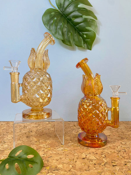Get Ready for Some Tropical Fun with Our Pineapple Bong - Shop Now!