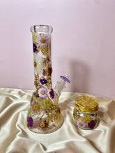Load image into Gallery viewer, Flower Bong | Purple Floral
