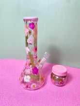 Load image into Gallery viewer, Flower Bong | Pink Accents
