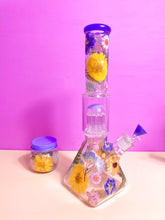 Load image into Gallery viewer, Flower Bong | Square Base Beaker
