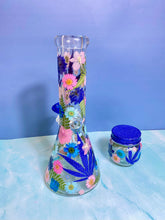 Load image into Gallery viewer, Flower Bong | Blue Floral
