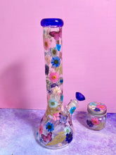 Load image into Gallery viewer, Flower Bong | Blue Floral
