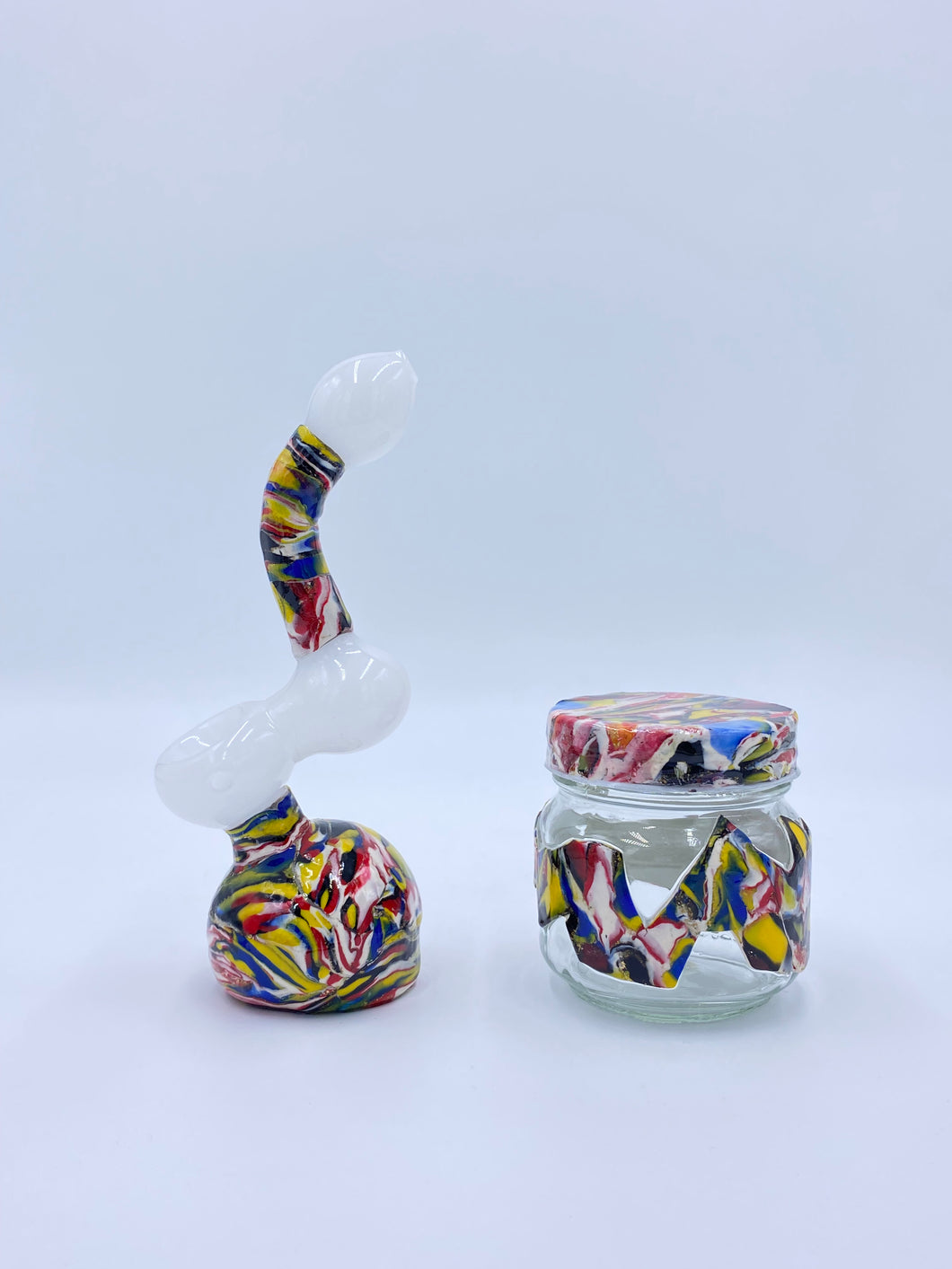 Abstract Bubbler & Jar