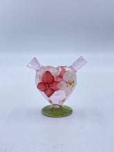 Load image into Gallery viewer, Green&amp;Red Heart Bubbler
