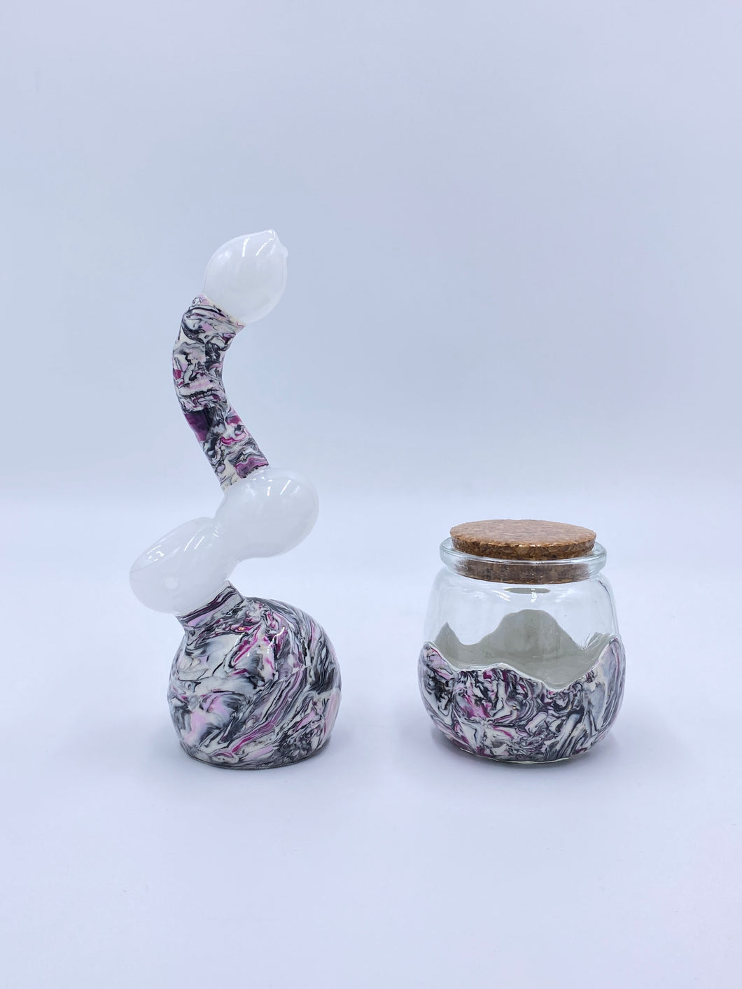 Abstract Bubbler & Jar