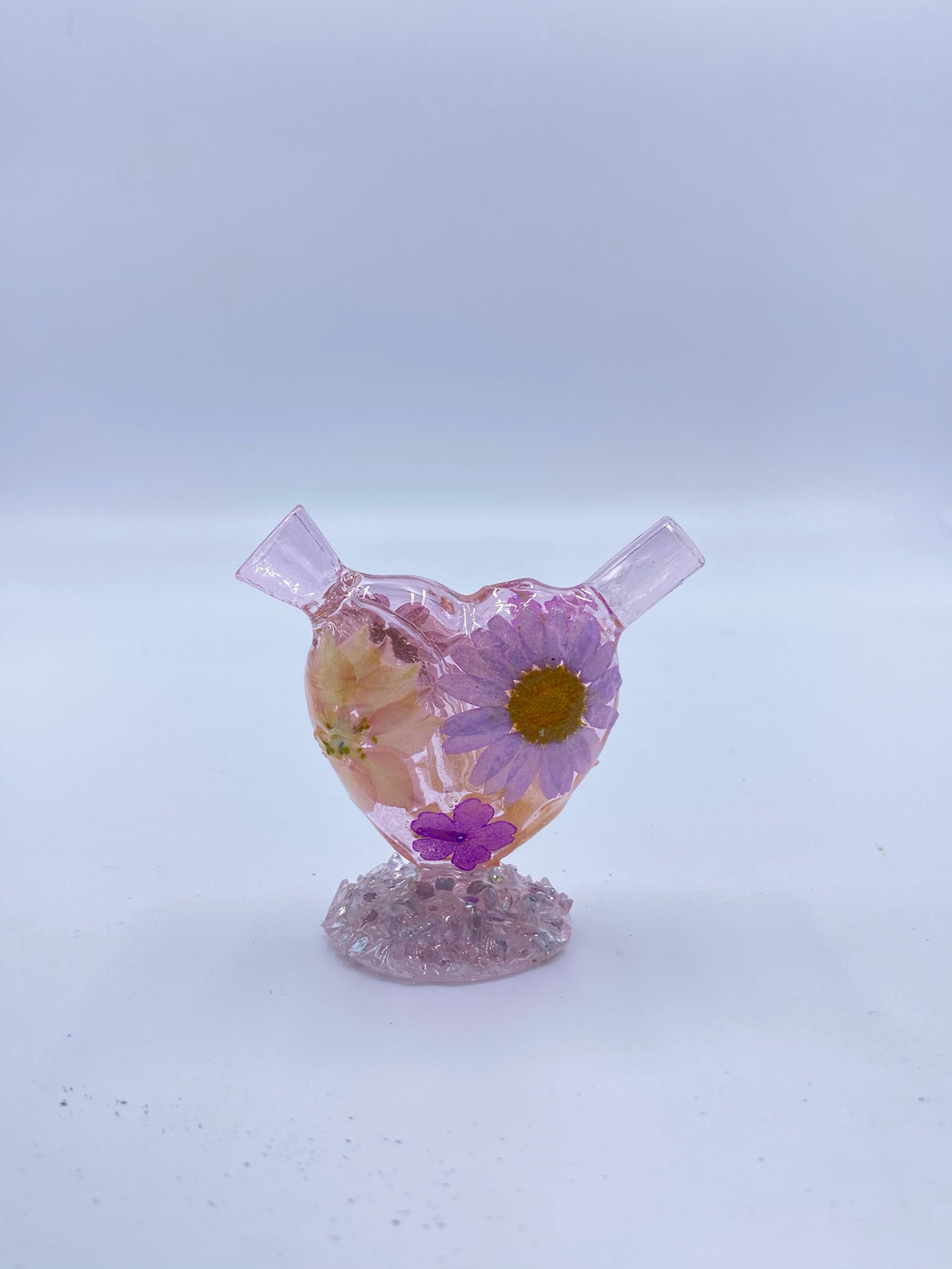 Purple Heart Bubbler