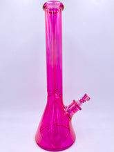 Load image into Gallery viewer, Iridescent Bong Tall | Hot Pink Beaker
