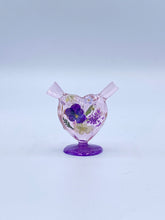 Load image into Gallery viewer, Purple Heart Bubbler
