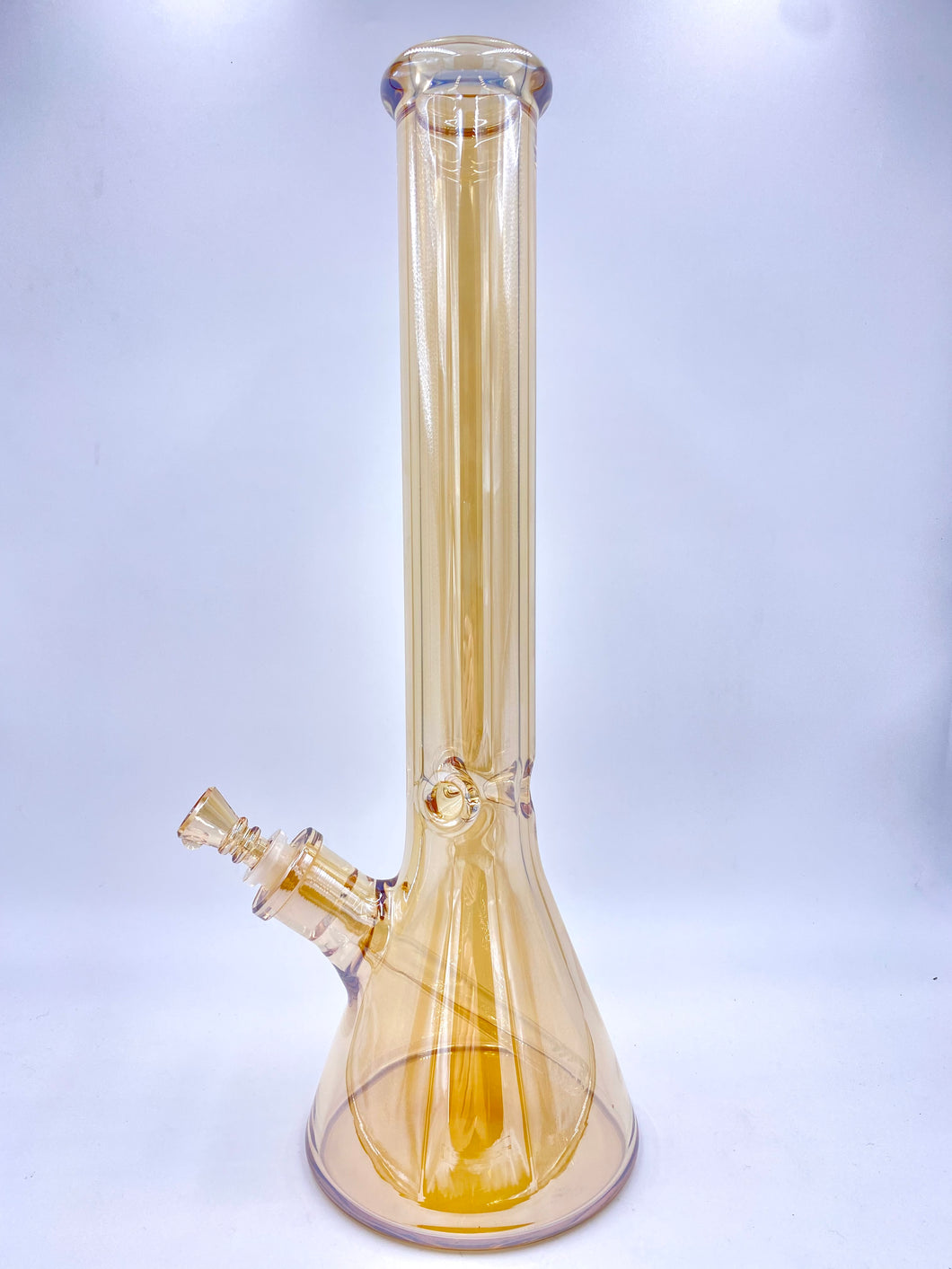 Iridescent Bong Tall | Golden Beaker