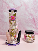 Load image into Gallery viewer, Flower Bong | Pink Straight Tube
