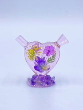 Load image into Gallery viewer, Amethyst Heart Bubbler
