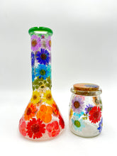 Load image into Gallery viewer, Rainbow Floral Beaker
