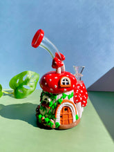 Load image into Gallery viewer, Red Mushroom Home Bong
