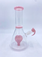 Load image into Gallery viewer, Pink Heart Percolator Bong

