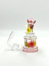 Load image into Gallery viewer, Mini Floral Bong/Rig

