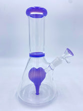 Load image into Gallery viewer, Purple Heart Percolator Bong
