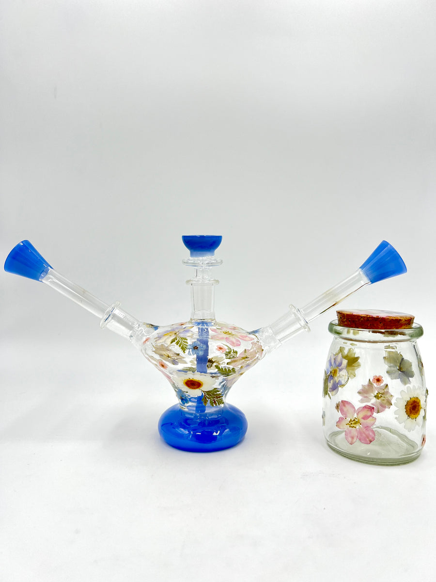 Double Person Floral Bong – Krismaris