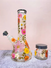 Load image into Gallery viewer, Flower Bong | Gray Accents
