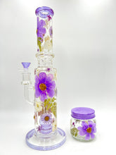 Load image into Gallery viewer, Purple Floral Straight Tube
