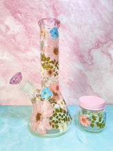 Load image into Gallery viewer, Flower Bong | Pink Accents
