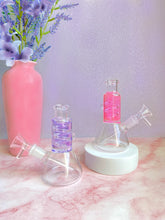Load image into Gallery viewer, mini freezable bongs in pink and purple
