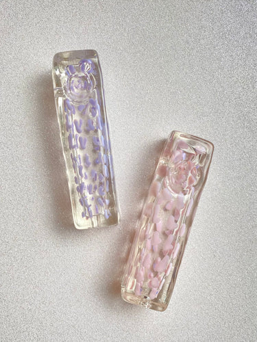 pink and purple rectangle pipes