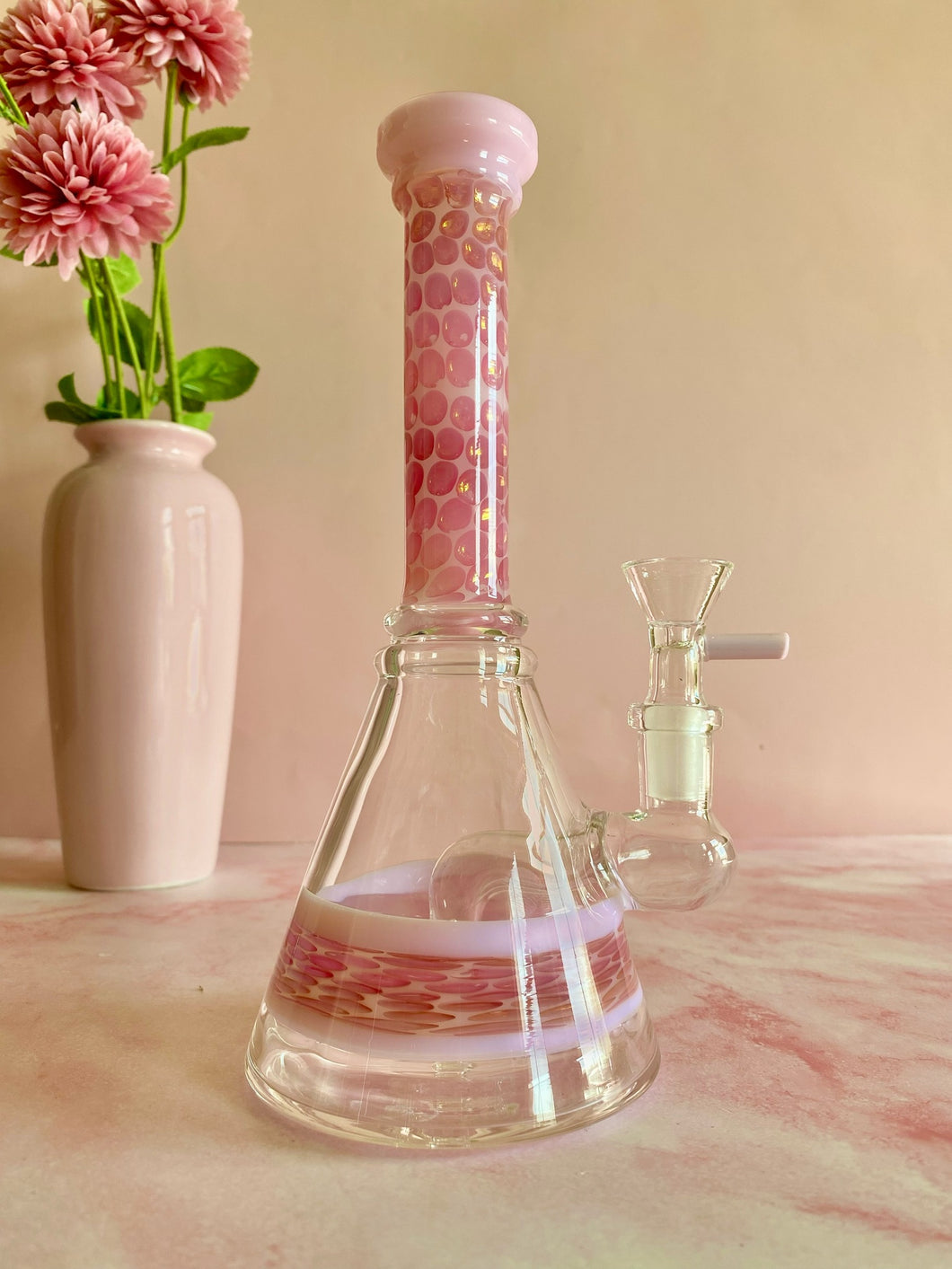 Pink Spotted Bong
